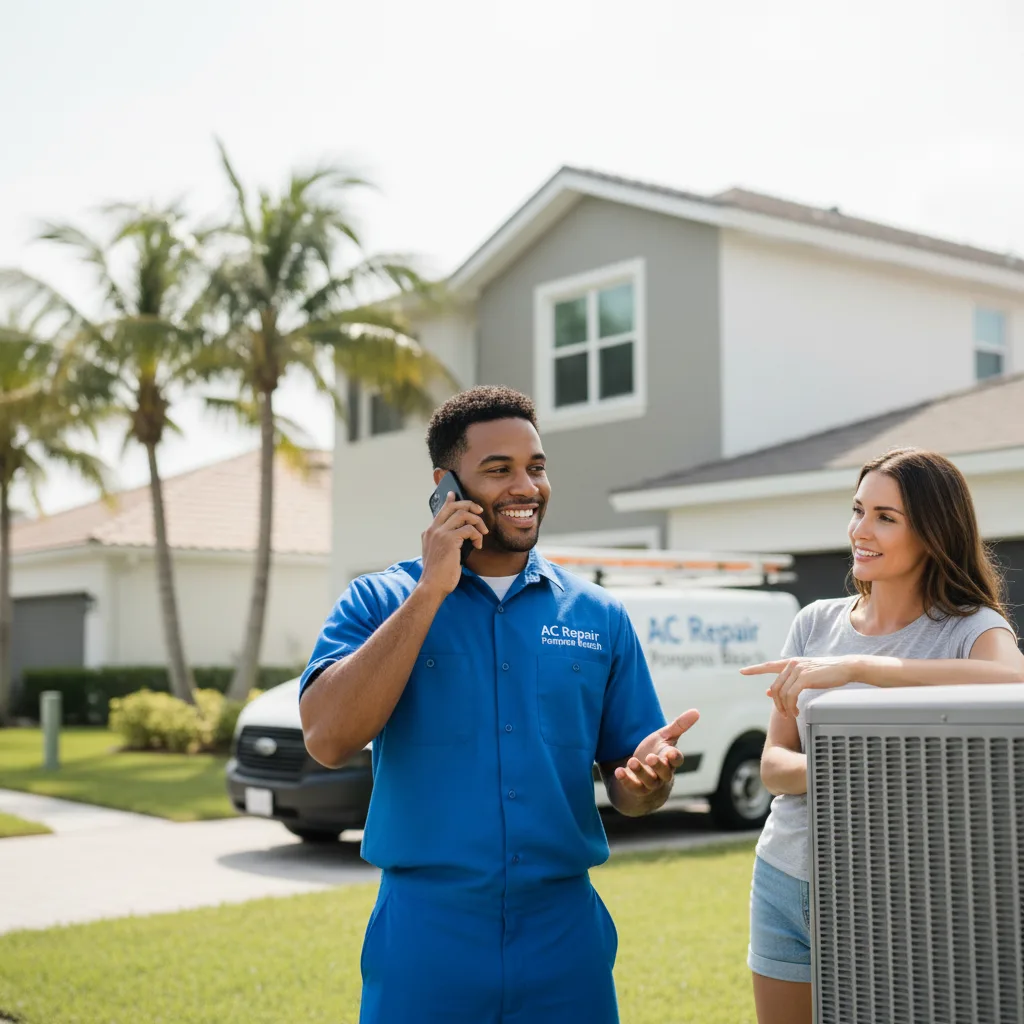 AC Repair Pompano Beach customer support in Great River